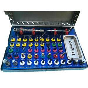 Kit d'implants dentaires 50 pièces, écarteurs osseux, forets coniques, plusieurs couleurs, certifié CE, instrument de classe I - Product Image 6