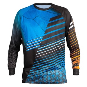 Camiseta de paintball sublimada de construcción ligera, de poliéster y spandex, de manga larga, para juegos de tiro al aire libre. - Product Image 6