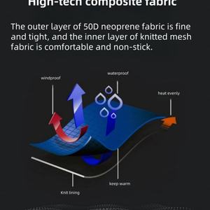 Combinaison de plongée intégrale homme en néoprène 2,0 mm, respirante, imperméable, à manches longues, en tissu extensible de haute qualité, vente en gros - Product Image 5