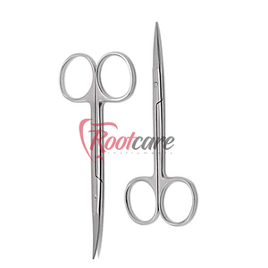 Tijeras Quirúrgicas para Iris Rootcare Profesionales con Mango Dorado TC, Certificación CE, Logotipo Personalizado, Instrumentos Dentales para Cirugía Dental - Product Image 2