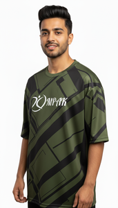 Camiseta Casual para Hombre, Corte Regular, Sublimada, Poliéster/Algodón, Anti-UV, Secado Rápido, Ropa Urbana de Moda - Product Image 5