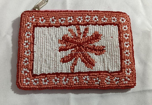 Bolso Bandolera de Diseño Estilo Bohemio Indio, Hecho a Mano, de Algodón, Pequeño, para Monedas, para Mujeres y Niños, con Cremallera y Bordado - Product Image 6