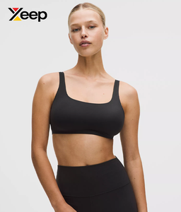 เสื้อชั้นในกีฬาโยคะคุณภาพสูงสำหรับผู้หญิง XEEP รุ่น XC-SB-144 แบบเรียบง่าย ระบายอากาศได้ดี สายปรับได้ แผ่นรองถอดออกได้ รองรับได้ดีเยี่ยม แห้งเร็ว - Product Image 1