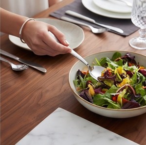 Juego de Cubiertos de Acero Inoxidable con Acabado Espejo, Diseño Minimalista, Aptos para Lavavajillas, Utensilios para Comer en Bodas - Product Image 4