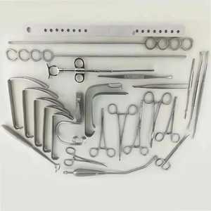 Juego de Instrumentos Quirúrgicos Manuales Reutilizables para Amigdalectomía y Adenoidectomía, Acero Inoxidable, Calidad Premium, Salaar Industry, CE - Product Image 1