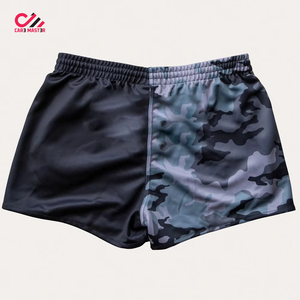 Pantalones Cortos de Rugby Personalizados para Hombre, Diseño Nuevo, Impermeables, Transpirables, de Secado Rápido, Antibacterianos, con Logotipo Personalizado - Product Image 1