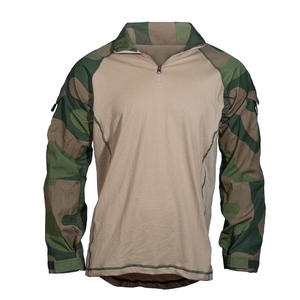 Tactical Training <b>Shirt</b> Long Sleeve Cotton <b>Polyester</b> Quick Dry Waterproof Camouflage Woodland Tactical <b>Shirt</b> - Product Image 2