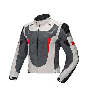 Chaqueta de Motocicleta de Cuero Cordura de Manga Larga, Transpirable, para Invierno, Diseño de Primera Calidad, Servicio OEM Personalizado para Hombre - Product Image 3