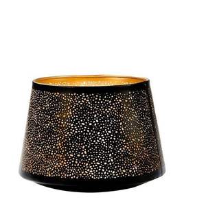 Portavelas metálico premium que agrega una elegancia refinada, un brillo suave y un carácter artístico a las zonas de estar. - Product Image 2