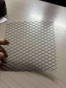 Galvanized Steel Perforated Metal <b>Mesh</b> Diamond Hole Roll for Reliable Heavy Duty Security Fence and Partition Wall <b>Screen</b> - Product Image 3