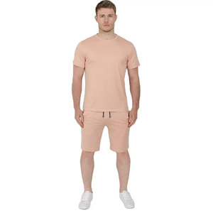 Ensemble T-shirt et short pour homme, respirant, léger, thermique, 2 pièces, livraison directe, vente en gros - Product Image 2