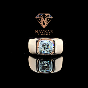 High Quality Radiant Cut Moissanite Diamond Engagement <b>Ring</b> 925 Sterling Silver Channel Setting IGI Certified Luxury Bridal - Product Image 1