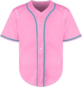 Maillot de baseball personnalisé OEM, sublimation, maille respirante, séchage rapide, vêtements de sport, uniforme d'équipe pour hommes - Product Image 5