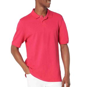 Chemises polo pour hommes 100% coton, coupe ample, style streetwear, motif uni, broderie simple, t-shirts polo pour hommes - Product Image 5