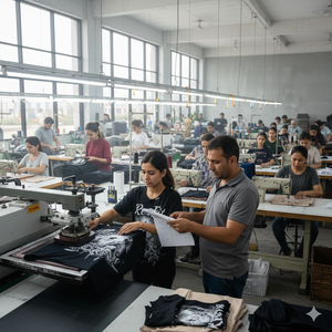 เสื้อยืด Rexfit Sports ทรงโอเวอร์ไซส์ วินเทจ ล้างสีแบบแอซิดวอช พิมพ์ลายตามสั่ง เสื้อผ้าสตรีทแวร์ สีซีดจางแบบซันเฟด ผ้าฝ้ายเนื้อดี - Product Image 6