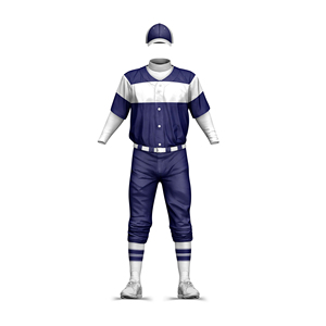 Uniforme de baseball moderne de haute qualité, respirant et écologique, conçu pour la performance athlétique, doté d'un tissu anti-transpiration - Product Image 1