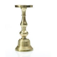 Support de bougie conique en laiton fait main, style vintage européen français, doré, impression sérigraphique, pour Noël et la maison - Product Image 3