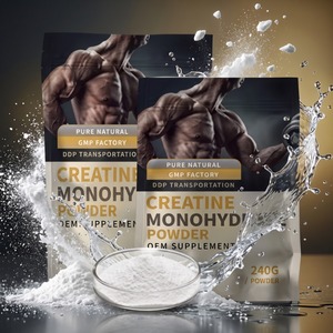 Créatine monohydrate en poudre, étiquette privée OEM ODM, sachet de 240 g, complément nutritionnel sportif - Product Image 2