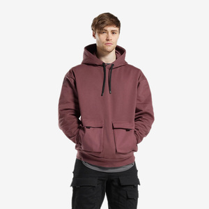 เสื้อฮู้ดผ้าฝ้ายแฟชั่นทันสมัยพร้อมกระเป๋าตกแต่ง  มีบริการสกรีนโลโก้ตามสั่ง  รับผลิตแบบ OEM - Product Image 2