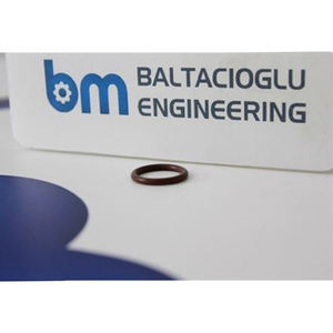 โอริงขนาดเส้นผ่านศูนย์กลางใหญ่ ซีลยางยืดหยุ่นสูง ปะเก็นเครื่องยนต์ แหวนยางซีลที่ทนทานและยืดหยุ่น ฮาร์ดแวร์วิศวกรรมอุตสาหกรรม - Product Image 1