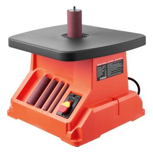 Levigatrice a mandrino oscillante da banco 2400 RPM, area di lavoro 15,4 x 16,3 pollici, 6 attacchi (da 1/2 a 3 pollici), corsa 5/8 pollici, per modellatura a mandrino - Product Image 1