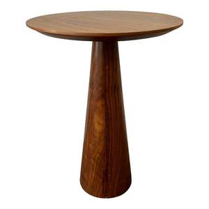 Mesa auxiliar de madera con acabado liso que combina comodidad, estilo y utilidad para el hogar. - Product Image 3