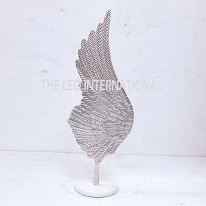 Decoración para el Hogar, Arte Metálico, Estatua Geométrica India, Figura Plateada al por Mayor, Metal de Aluminio, Característica Sostenible - Product Image 6