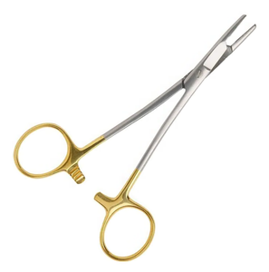 Tijeras Médicas Olsen Hegar de Acero Inoxidable con Portaagujas TC SERRATED, Portaagujas, Mejores Instrumentos Quirúrgicos Manuales - Product Image 6
