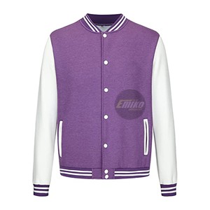 Chaqueta Varsity Personalizada con Mangas en Contraste para Hombre, Ropa Casual, Color, Talla y Logotipo Personalizables a Precio de Mayoreo - Product Image 2