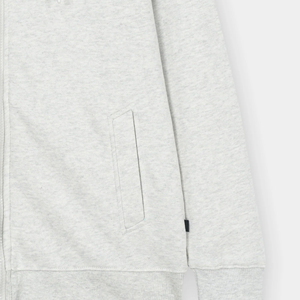 Men Full <b>Zip</b> <b>Hoodie</b> Cotton Fleece Sweatshirt Casual Athletic Jacket Drawstring Hood Side <b>Pocket</b> Custom Blank Streetwear - Product Image 3