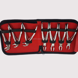 Juego de 7 Pinzas de Extracción Dental Pediátricas de Alta Calidad, Acero Inoxidable Alemán, Manual, Autoclavable, Quirúrgico, Médico - Product Image 4