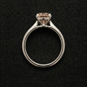 Anillo de Diamantes Clásico de Lujo en Oro Blanco de 18k, Certificado IGI, Elegante Joyería Fina, Regalo para Fiestas y Bodas - Product Image 3