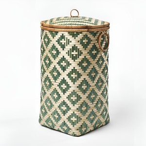Top Selling Natural Storage Bins for Clothes Handweaving Sustainable Bamboo <b>Laundry</b> Bags and Baskets - Product Image 2