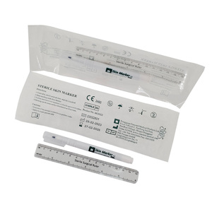 Rotuladores de categoría Premium de alta calidad Rotulador de piel de embalaje individual con regla - Product Image 1