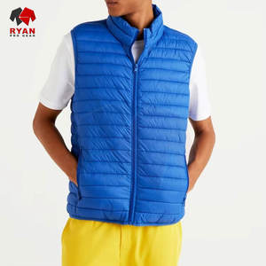 เสื้อกั๊กพัฟเฟอร์ผู้ชายแบบสั่งทำพิเศษ แจ็คเก็ตแบบไม่มีแขน บุผ้านวม เสื้อผ้าสำหรับฤดูหนาวและกิจกรรมกลางแจ้ง - Product Image 4