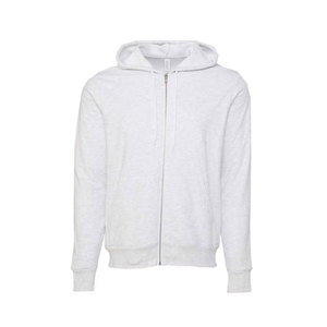 Wholesale <b>Top</b> Brand Quality Bella Canvas 3739 Unisex 100% Cotton Fleece Winter Full <b>Zip</b> Hoodie Bulk Blank Zipper Quaity Hoodies - Product Image 6