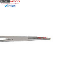 คีมหนีบหลอดเลือดดำแบบตรงและแบบโค้ง Rochester Pean Forceps ทำจากเหล็กกล้าไร้สนิม สำหรับการผ่าตัด ใช้สำหรับห้ามเลือดด้วยมือ - Product Image 2