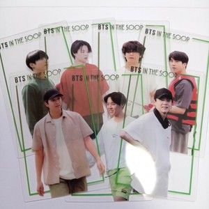 สำหรับชุดการ์ดรูปภาพโปร่งใส BTS in the Soop พรีออเดอร์ 7 ชิ้น - Product Image 1
