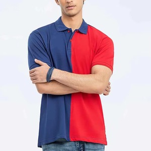 Polo pour hommes de qualité supérieure à double panneau, personnalisable avec logo brodé, design uni, pour le golf et le sport, vente en gros, toile économique - Product Image 1