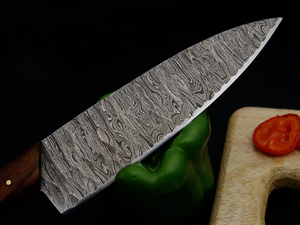 Damascus Steel <b>Knife</b> <b>Set</b> 5-Piece Handmade Wooden Handle <b>Sharp</b> Chef <b>Knives</b> Ambidextrous 67 Layers Damascus Steel Blade - Product Image 5