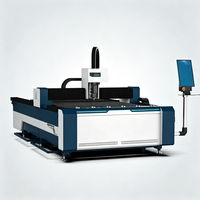 Machine de découpe laser de type portique puissante de 6 kW, haute performance, fonctionnement automatique, IA pour l'industrie lourde