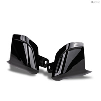 AJ LIGHT DESIGN Cygnus Gryphus 7ème Génération Cache Clignotant Avant Noir Mat Pièces de Carrosserie Scooter Carénage