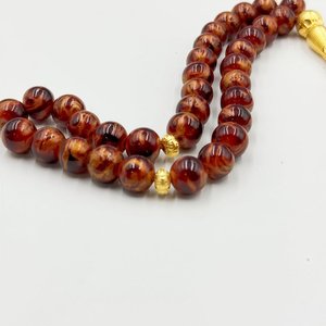 Cuentas de oración islámicas de resina hechas a mano, las más vendidas, duraderas, para Ramadán, Umrah, Hajj y uso diario. - Product Image 2