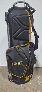 Sac de golf Alpha Phi Alpha imperméable et durable en PU, couleur unie, fermeture éclair, avec roulettes et poches pour chaussures, pour adultes, 5 compartiments - Product Image 5