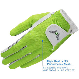 Gants de golf souples pour gauchers, personnalisables avec logo, de haute qualité, respirants, confortables et offrant une excellente adhérence – Meilleures ventes - Product Image 3