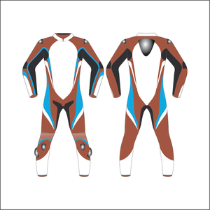 Men Full Sleeve Motorcycle Racing <b>Suit</b> <b>Red</b> Blue White Sublimation Print Quick Dry Spandex Nylon All Seasons Wear - Product Image 1