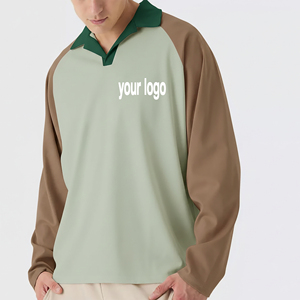 Camisas Polo Clásicas y Duraderas para Hombre, Camisa de Rugby de Manga Larga, Cómoda y Perfecta para el Día a Día - Product Image 1