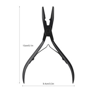 <b>Hair</b> Extension Plier For Beauty Supply And Professional Salon Use With Strong Handle Smooth <b>Grip</b> And Durable Metal Design - Product Image 2