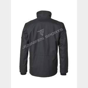 Veste de chasse d'hiver pour homme personnalisée, 100% toile de coton, respirante, doublure solide, fermeture à boutons sur le devant, plusieurs poches sur le devant - Product Image 6