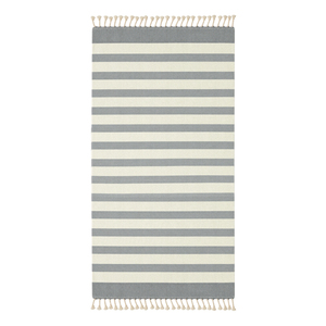 Toalla de playa Hammam con flecos, Colección Premium, toalla de playa turca a rayas Fouta para uso multipropósito - Product Image 2